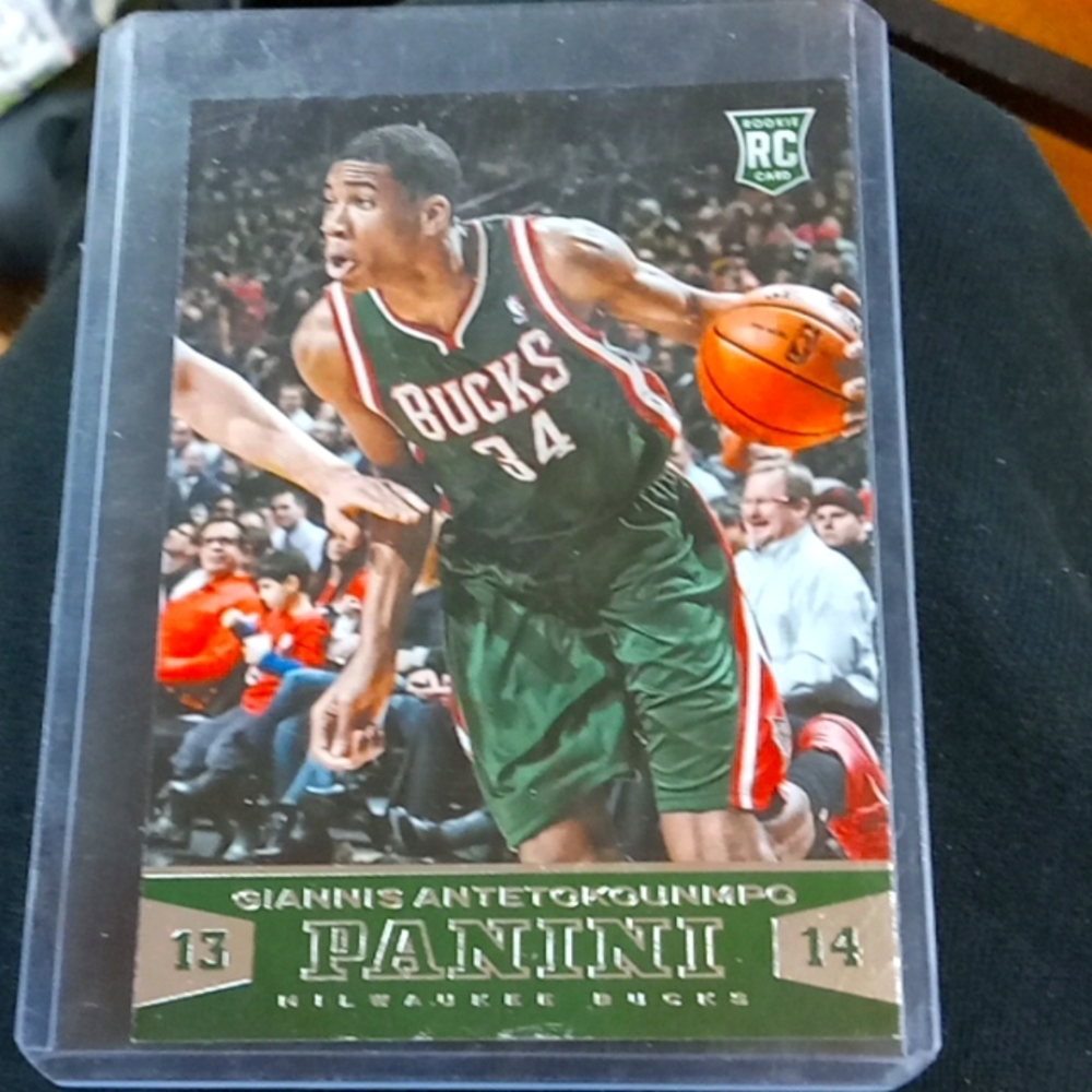 Giannis Antetokounmpo Rookie Card